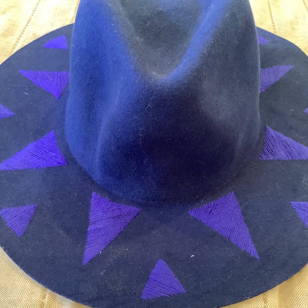 Brixton women’s full brim hat Blue, Small